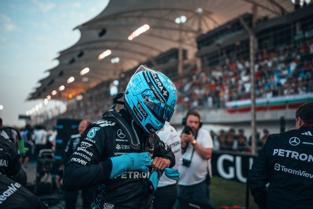 Piloto de Fórmula 1 de Mercedes.