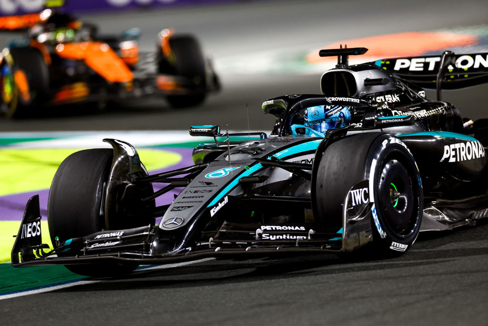 El equipo Mercedes de Fórmula 1